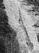 Rooster Rock Waterfall 15-5513-6 bw 